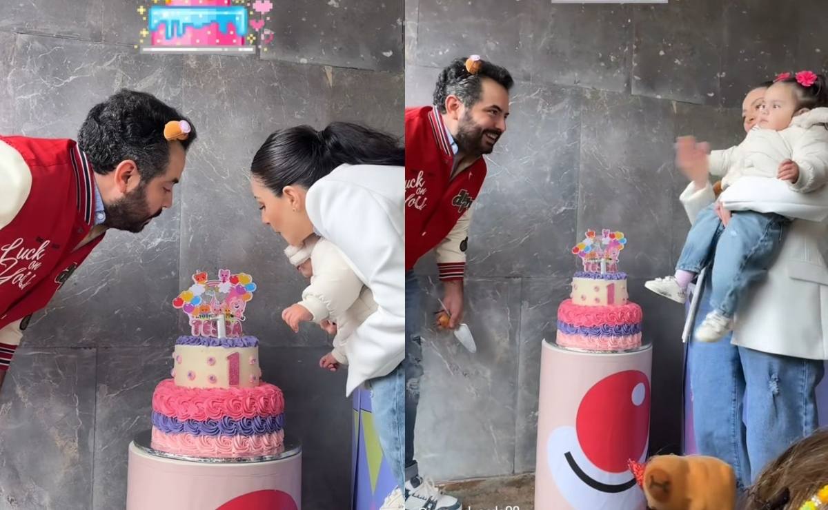 José Eduardo Derbez, Paola Dalay y su hija Tessa / Foto: Instagram @paoladalay_2203