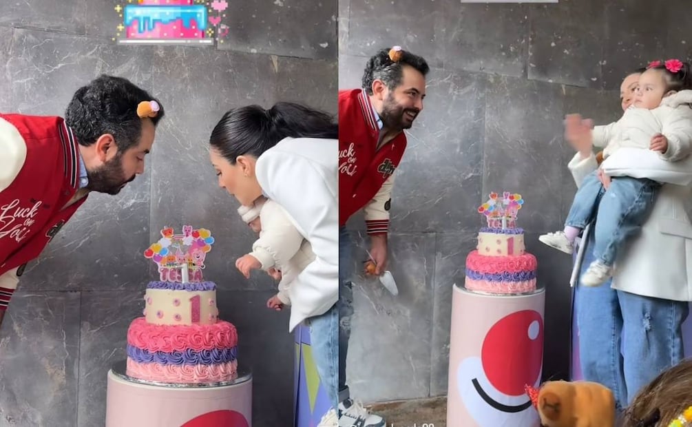 José Eduardo Derbez, Paola Dalay y su hija Tessa / Foto: Instagram @paoladalay_2203