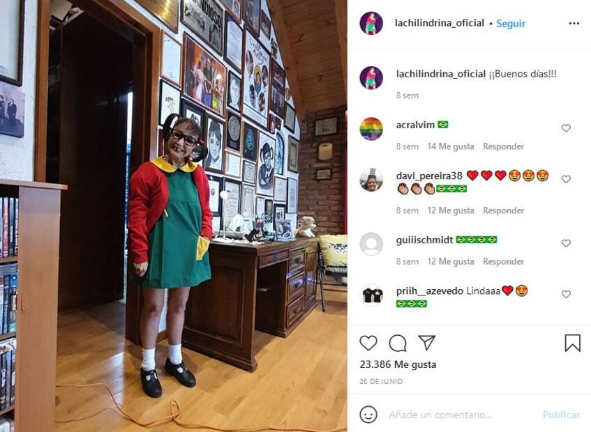 María Antonieta de las Nieves, la "Chilindrina", no volverá a posar en bikini
