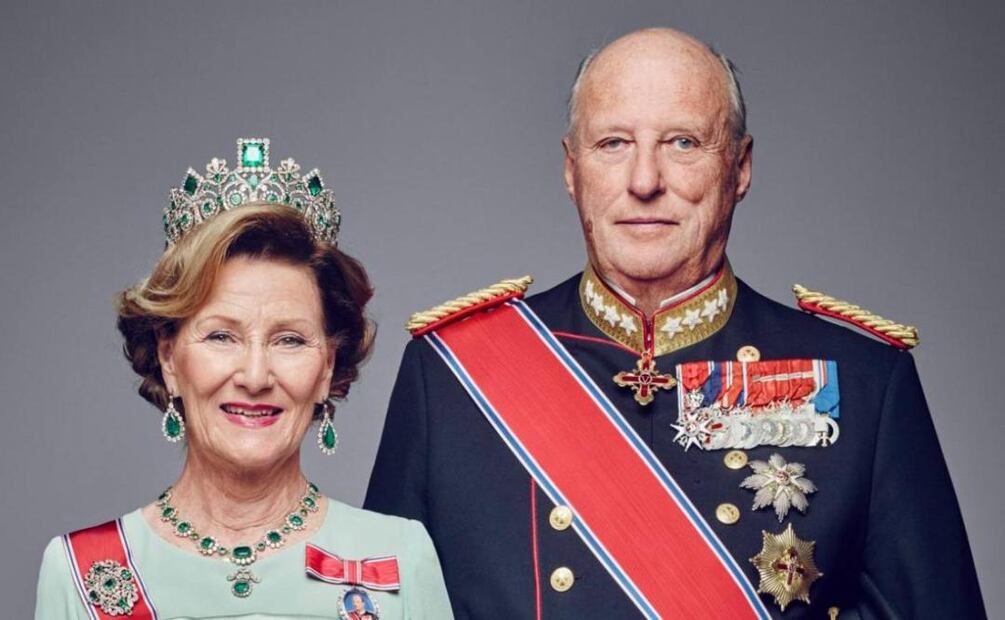 El rey Harald V de Noruega... otra vez en el hospital por una infección