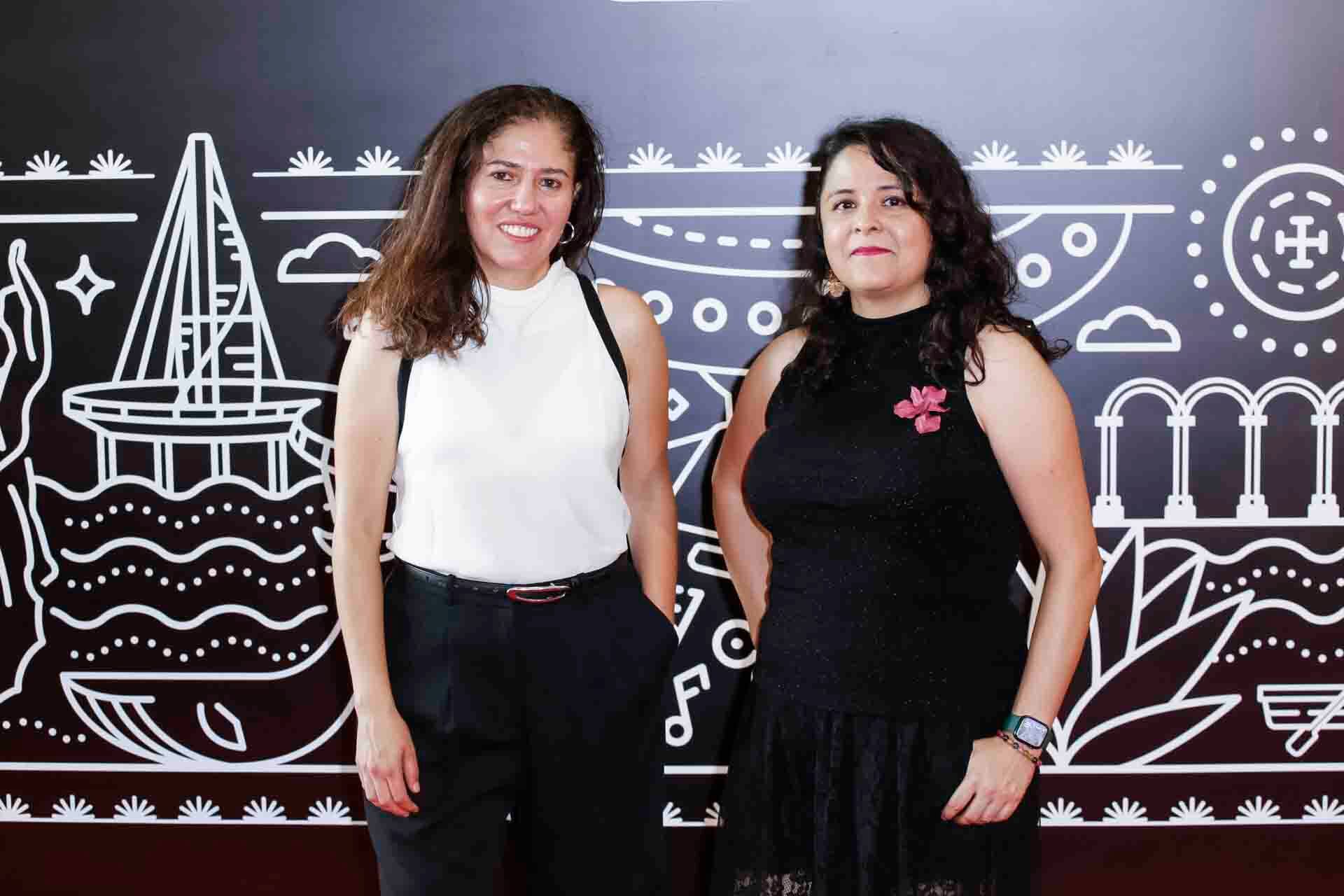 Fernanda Valadez y Astrid Rondero. (Foto: Esteban Torreblanca)