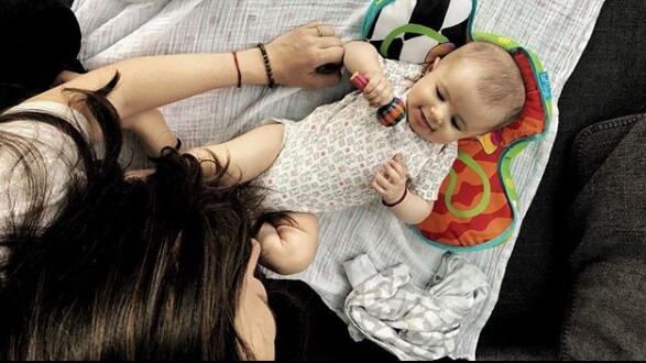 Las fotos más tiernas de Lúa Guerra Vega en su primer año