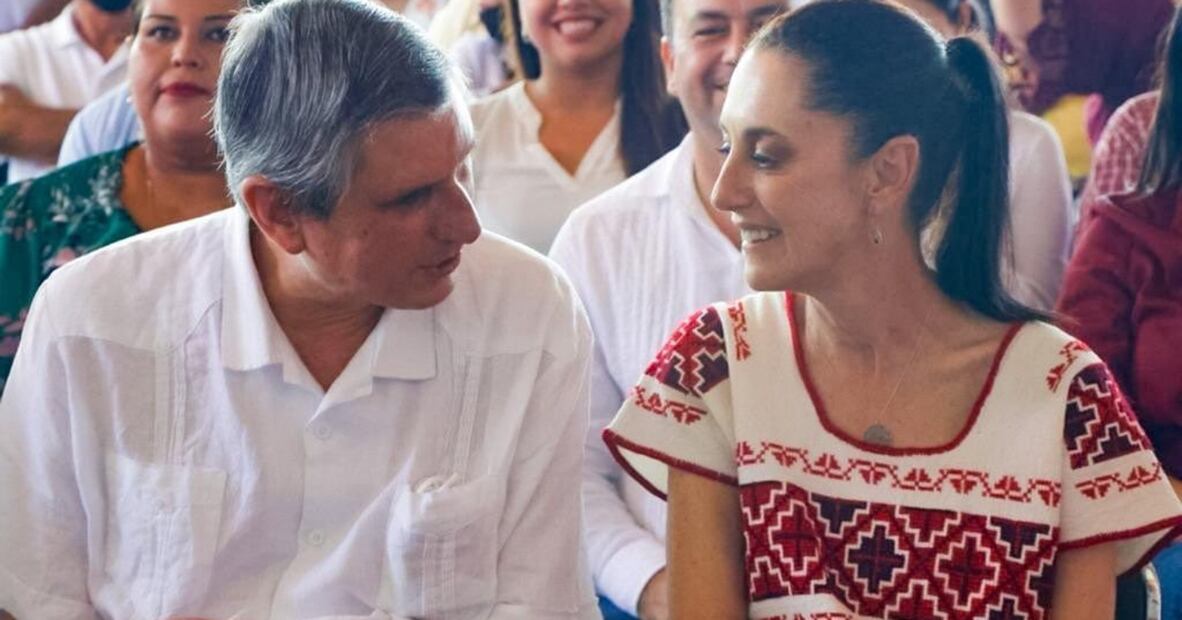 Claudia Sheinbaum y Jesús María Tarriba Unger/Instagram