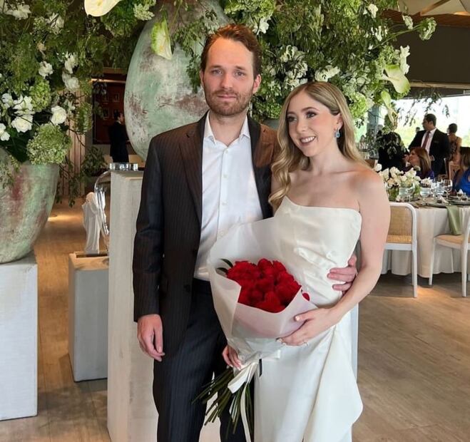 Los novios, Melissa Marroquín y Carlos Bremer Ibarra / Instagram