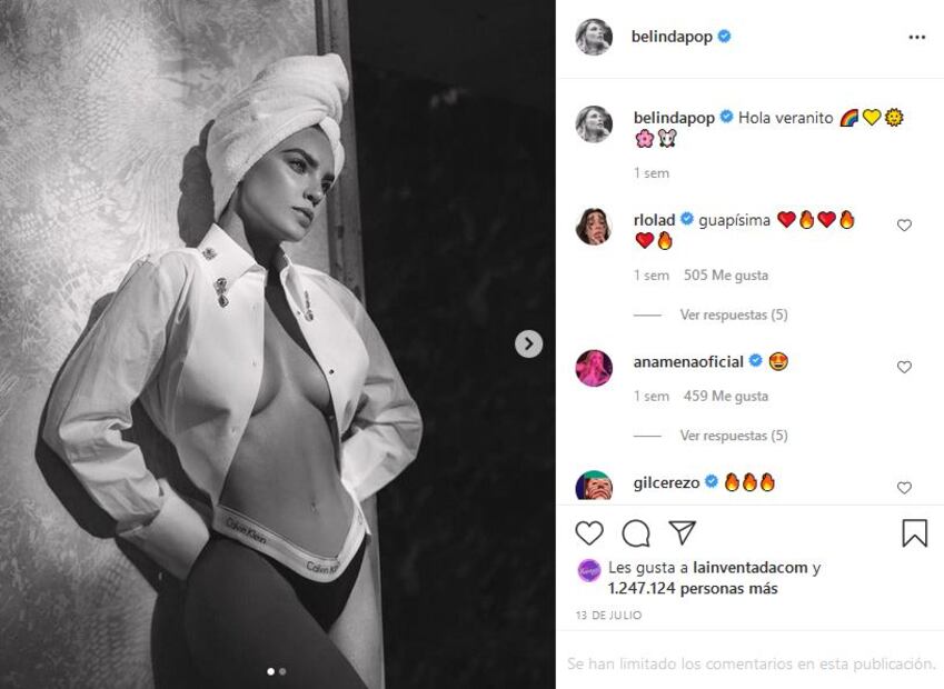 Belinda confirma que se contagió de Covid-19