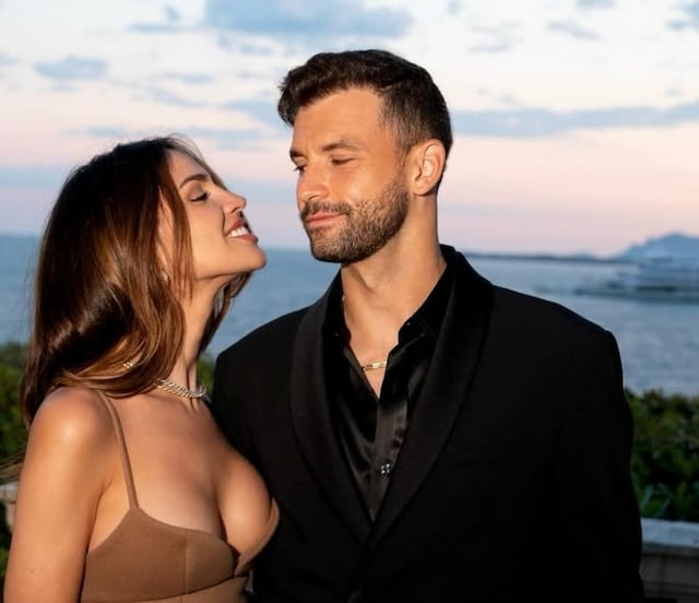 Eiza González y Grigor Dimitrov, la pareja que conquista Wimbledon 2025