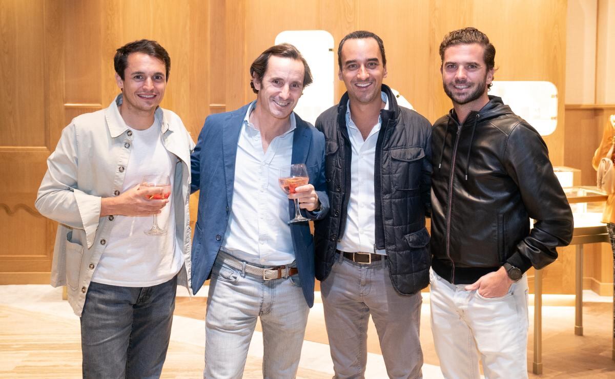 Juan Suárez y los Sordo Madaleno en opening de Aristocrazy en Artz