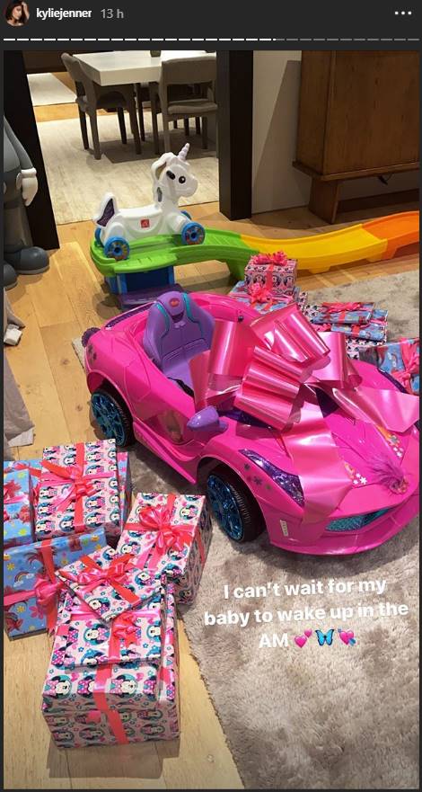 Stormi, hija de Kylie Jenner, la niña más consentida en su cumpleaños 