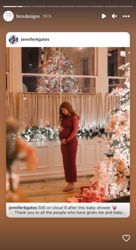 Así fue el super elegante baby shower de Jennifer, hija de Bill Gates 