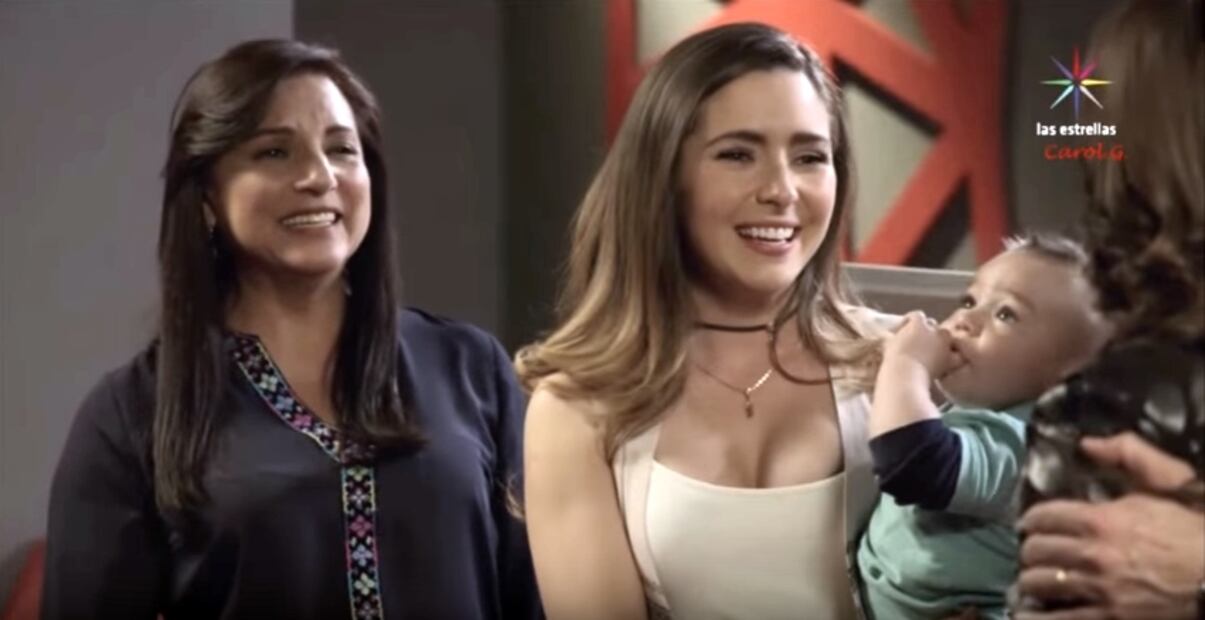El debut del bebé de Ariadne Díaz en televisión