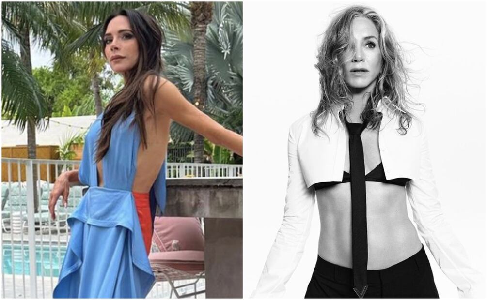 Instagram @jenniferaniston / @victoriabeckham