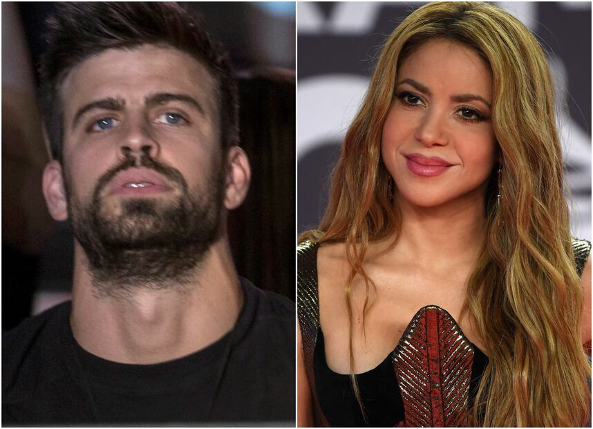 Shakira y Gerard Piqué/AFP y EFE