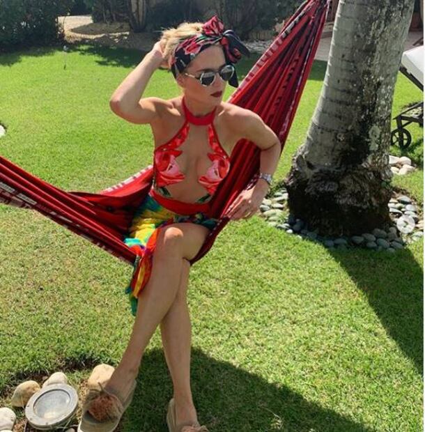 La modelo Tania Ruiz, novia de Peña Nieto, empieza el 2020 con cuerpazo