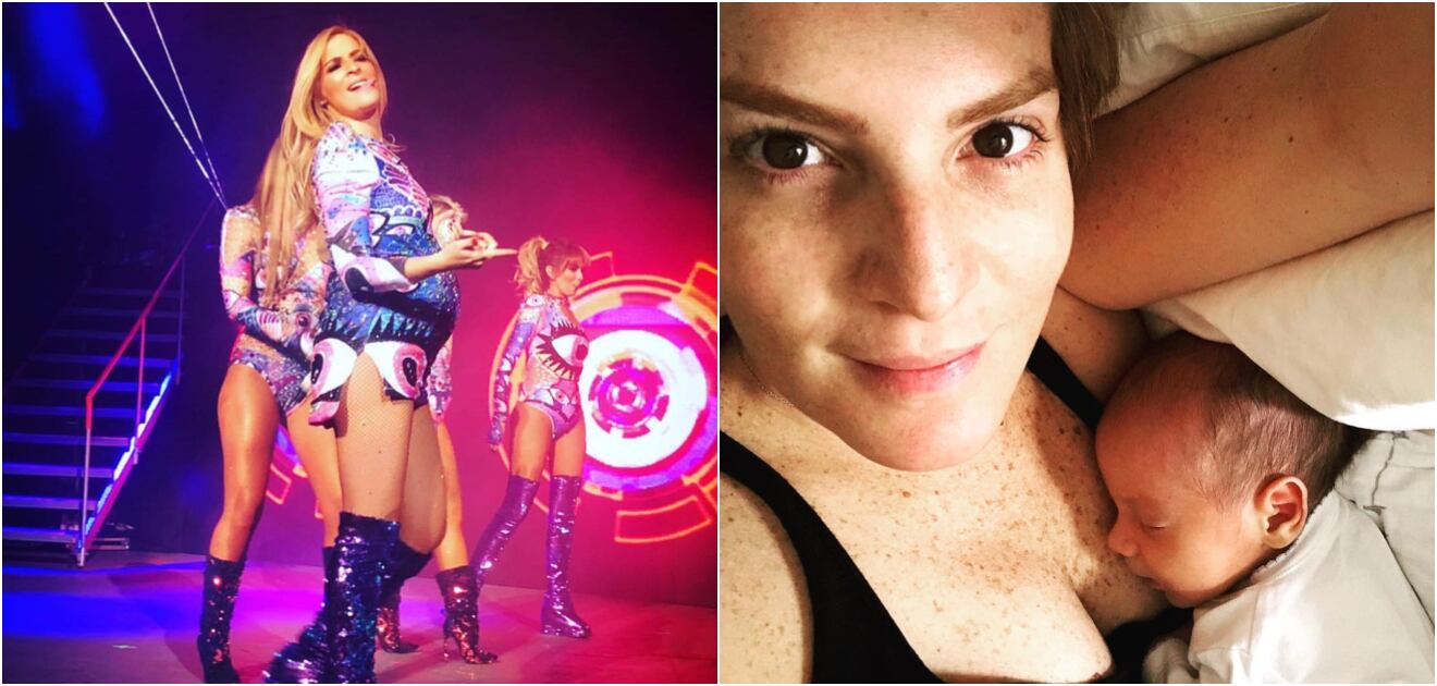 <p>Matías el más pequeño de los hijos de Angie Taddie nació en marzo y no podrás creer cuanto ha crecido. (Foto: Instagram)</p>
