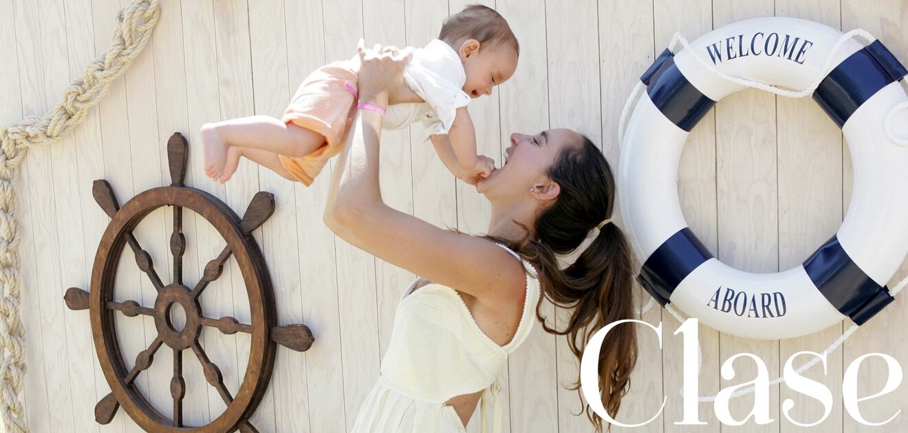 <p>El mejor ejemplo de mamá healthy lo da Regina Marco a su pequeño Sutra.<strong> (Fotos: Leonardo Gómez)</strong></p>

