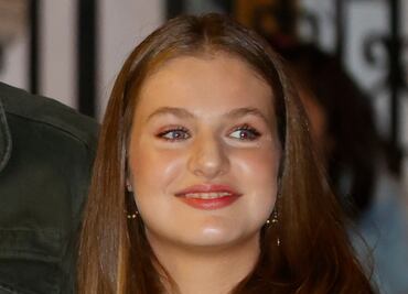 La princesa Leonor luce una sonrisa perfecta gracias a los avances en su tratamiento dental