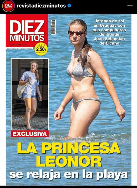 La portada de la revista 'Diez Minutos' / Foto: Captura de pantalla
