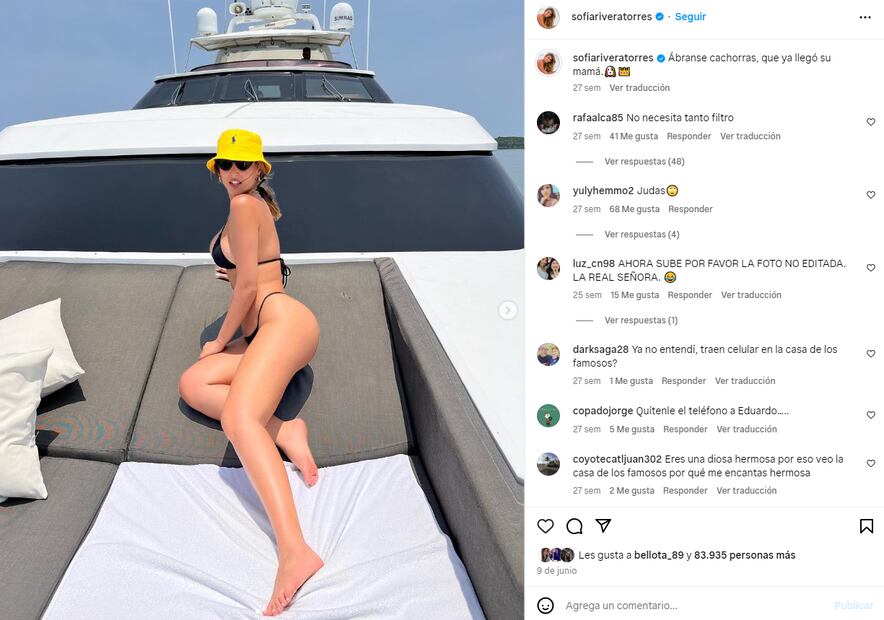 Top 5 Bikinis Sofía Rivera Torres/Instagram