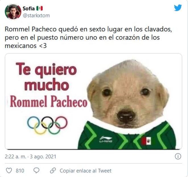 Rommel Pacheco se despide de los Juegos Olímpicos y México le dedica memes