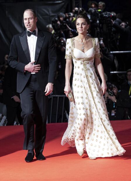 La broma de Brad Pitt sobre Harry de Sussex que hizo reír a Kate Middleton y al príncipe William en los premios BAFTA
