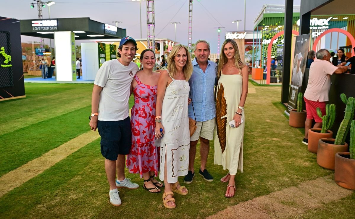 Arturo Cajigas, María Cajigas, Cecilia Tiburcio, Alejandro Cajigas , Lourdes Moreno y Emilio Cajigas / Foto: Arturo Quintero