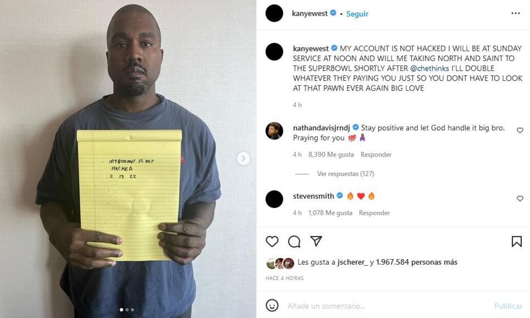 Kanye West vuelve a atacar a Pete Davidson, novio de Kim Kardashian
