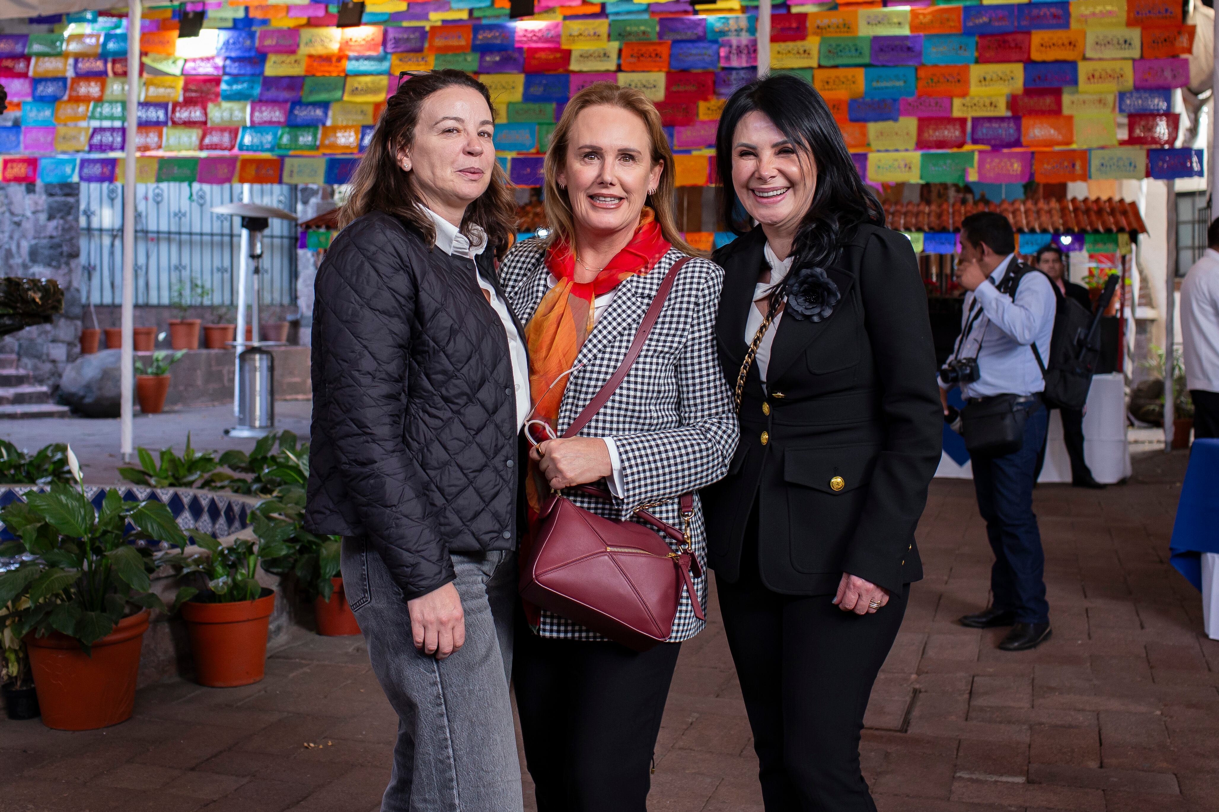 Lola Sesma, Marisu Haces y Verónica González. (Foto: Esteban Torreblanca)
