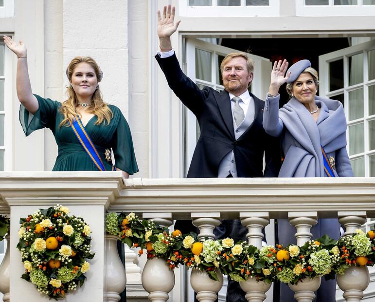 Catalina Amalia de Holanda aparece en público luego de recibir amenaza de secuestro