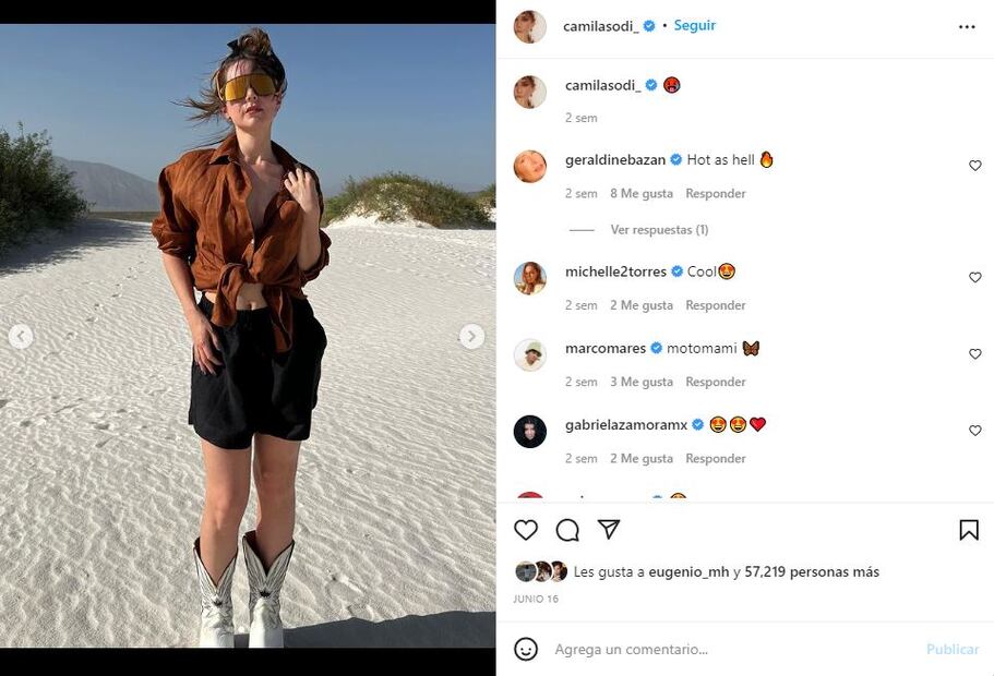 Camila Sodi publica foto completamente desnuda y manda mensaje de libertad