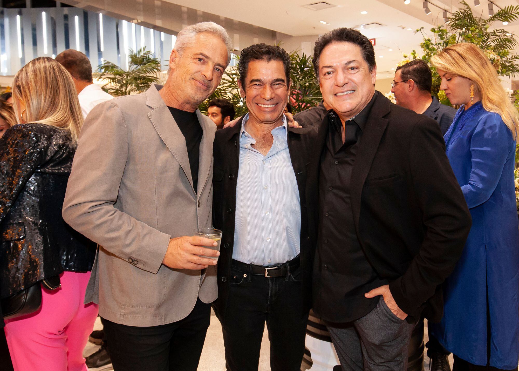 Sepp Riedl, Sebastián Zavala y Alfredo Rentería. (Foto: Esteban Torreblanca para VIP)