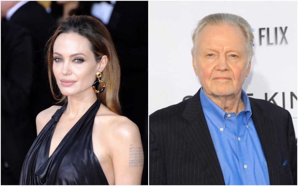 Angelina Jolie y su padre, el actor, Jon Voight/EFE.