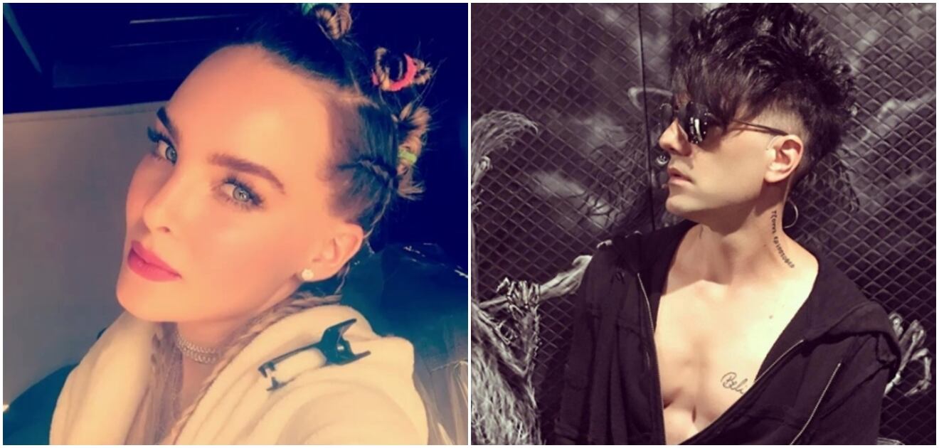 <p>La relación entre Belinda y Criss Angel duró cerca de un año <strong>(Fotos: Instagram)</strong></p>
