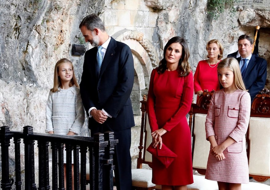 La princesa Leonor en su primer acto oficial como heredera al trono de España