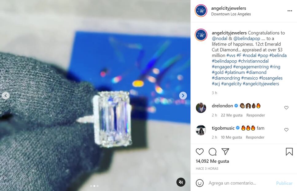Ricardo Montaner, mentor de Christian Nodal, ayudó a elegir el carísimo anillo de Belinda