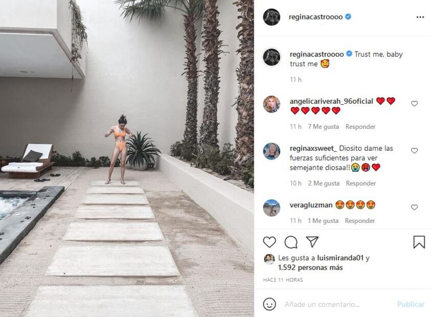 La foto que Angélica Rivera no quiere que veas de Regina, su hija menor