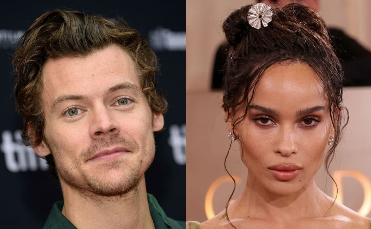 Harry Styles y Zoë Kravitz. (Foto: Archivo e Instagram)