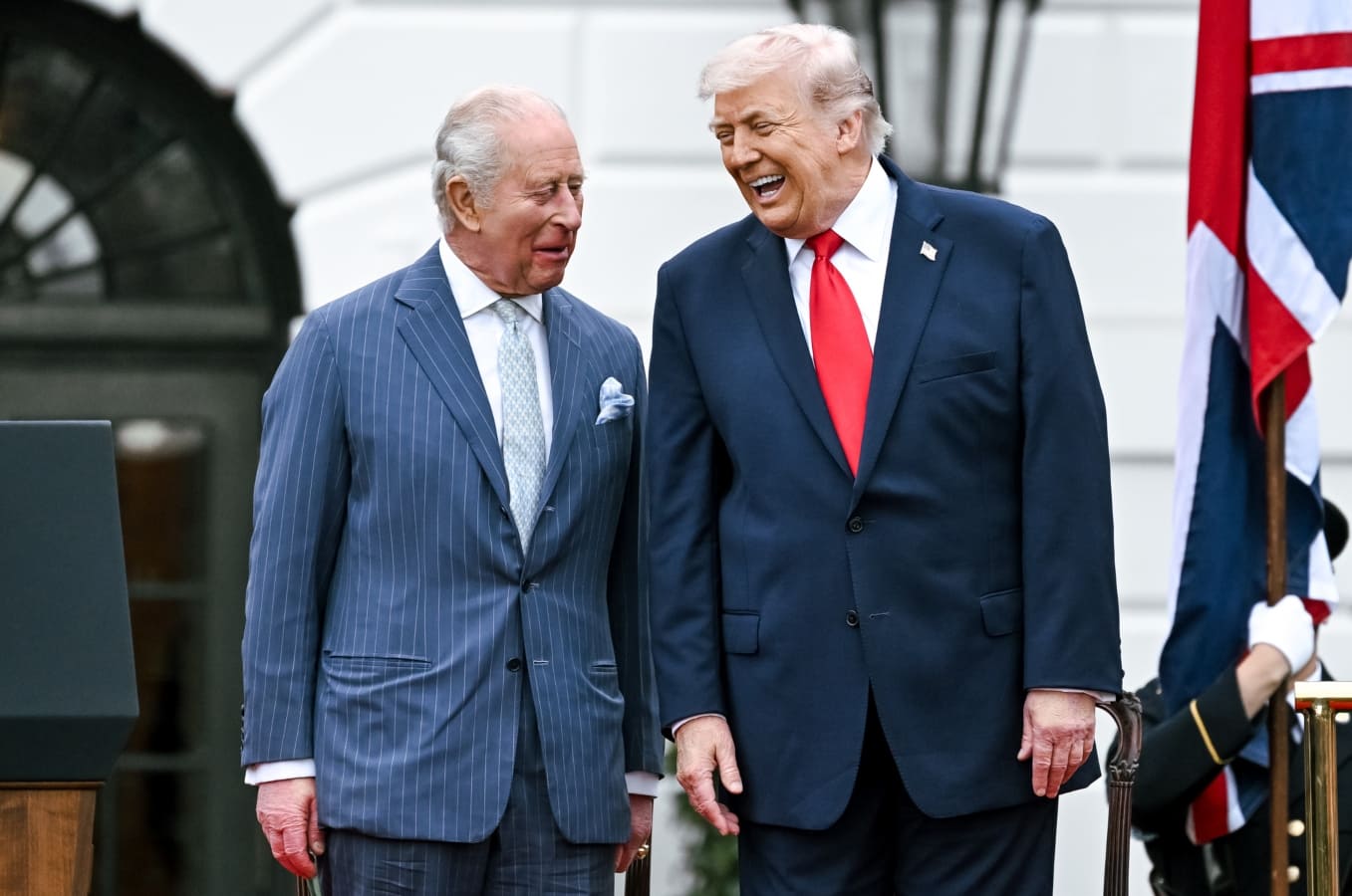 El rey Carlos III y el presidente Donald Trump / Foto: EFE