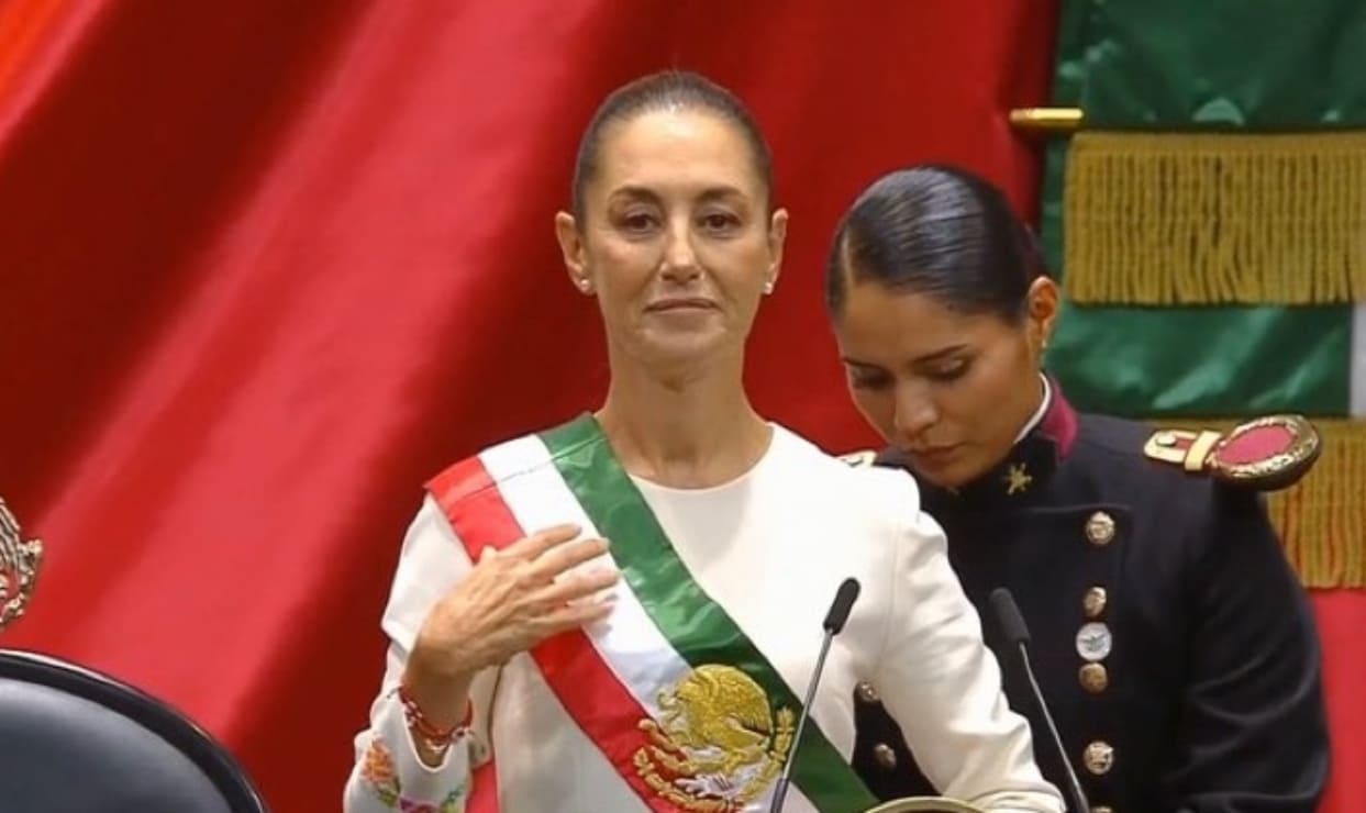 Claudia Sheinbaum, histórica toma de posesión de la primera presidenta de México