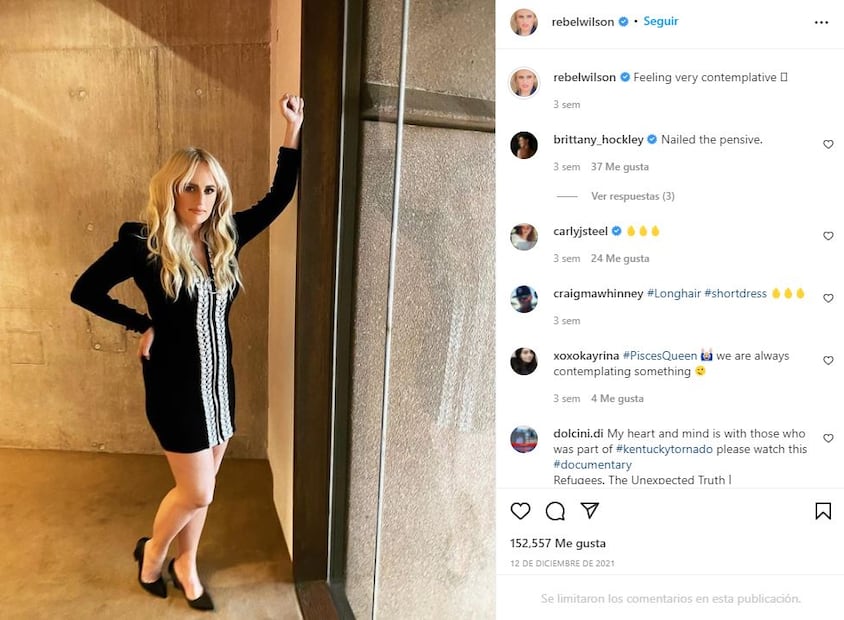 Rebel Wilson impacta en ropa deportiva con foto muy inspiradora