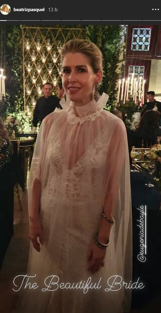 Los detalles de la boda de Eugenia Debayle