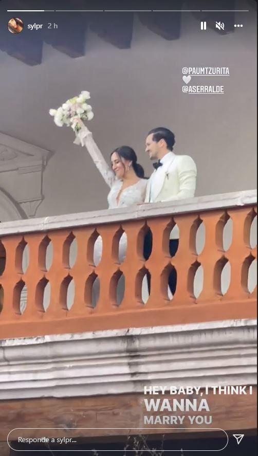 Pau, hermana de Juanpa Zurita, se casa con Alejandro Serralde