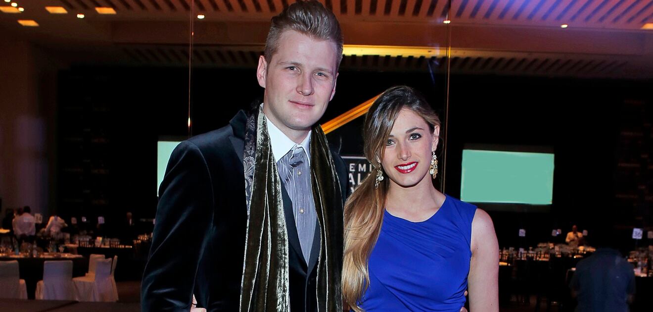 <p>Alexander Acha y María Rojo de la Vega están a punto de convertirse en padres por segunda ocasión. <strong>(Foto: Archivo El Universal)</strong></p>
