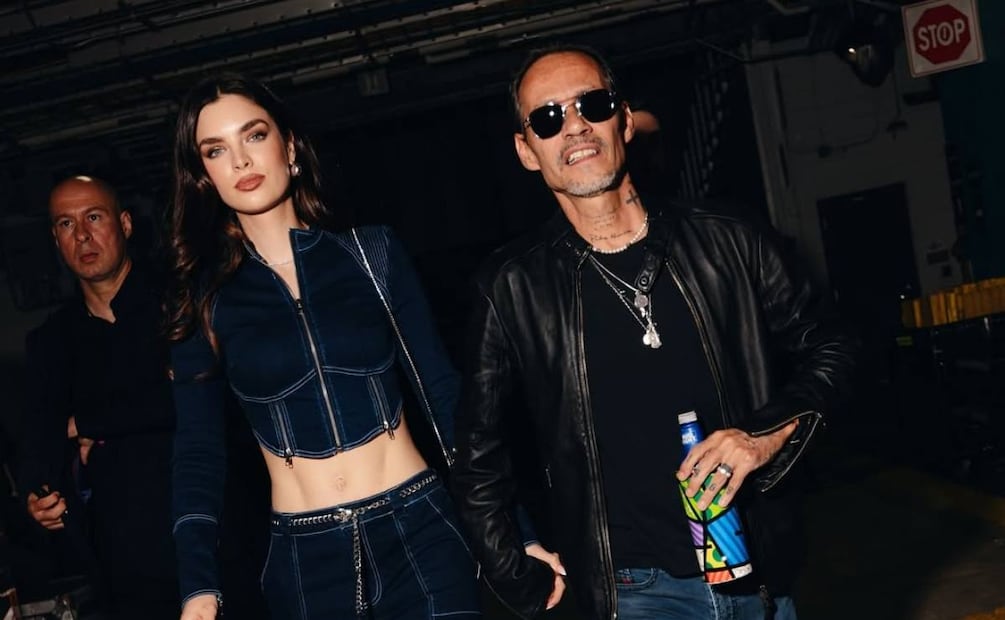 Nadia Ferreira y Marc Anthony / Foto: Instagram @nadiaferreira
