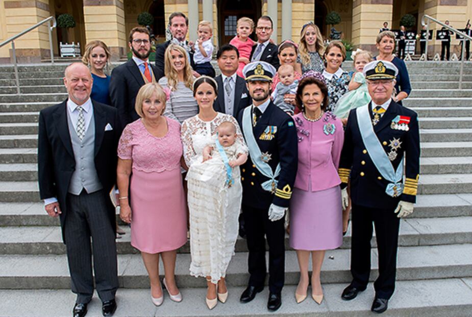Así fue el bautizo del príncipe Alexander de Suecia