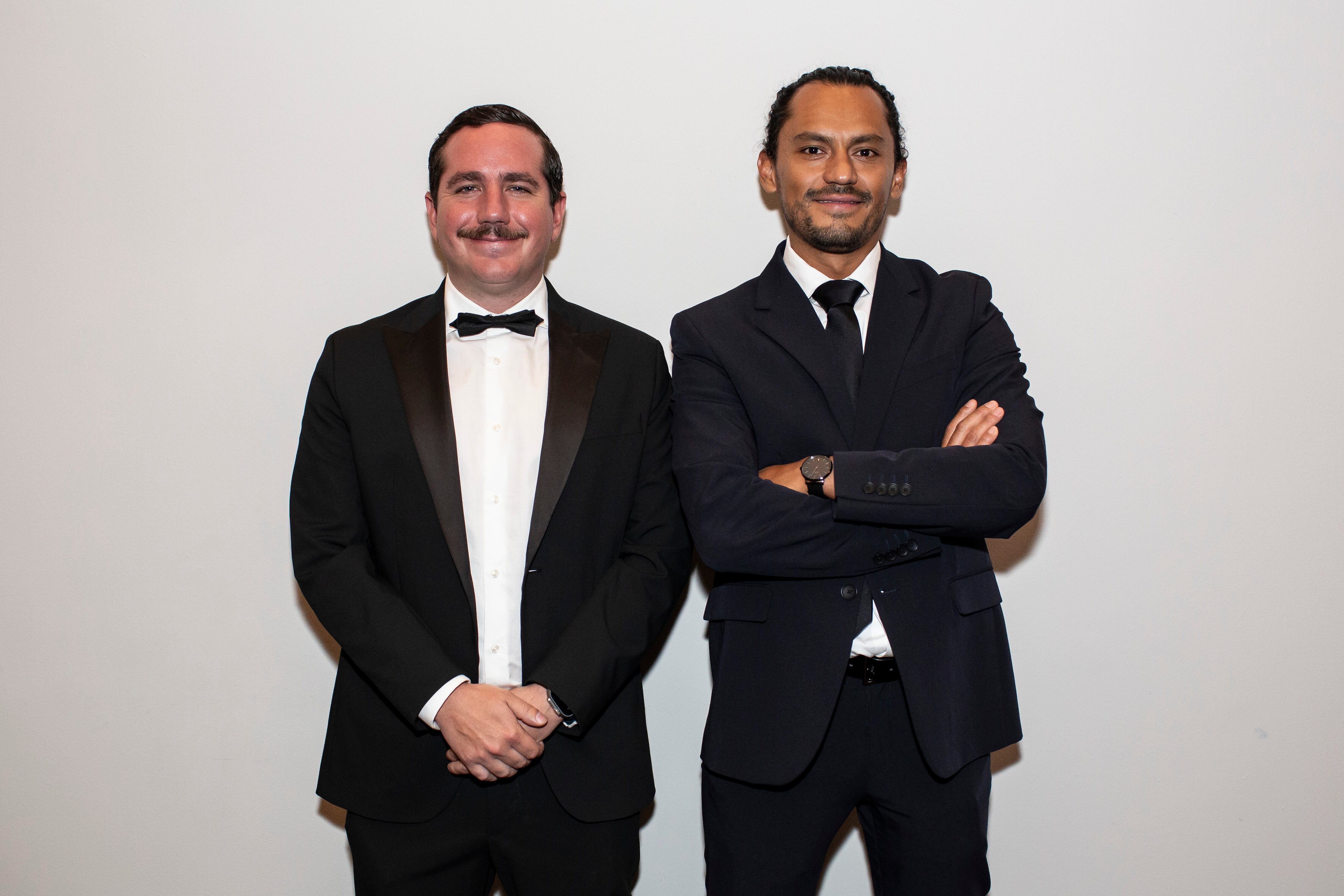 Andrés Lebrija y Axel Vázquez. (Foto: Esteban Torreblanca)