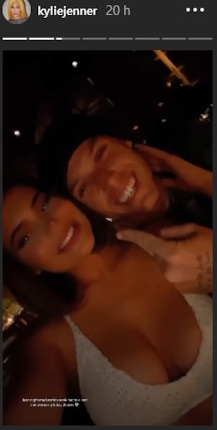 Kylie Jenner ya comenzó con los festejos de su cumpleaños 23 