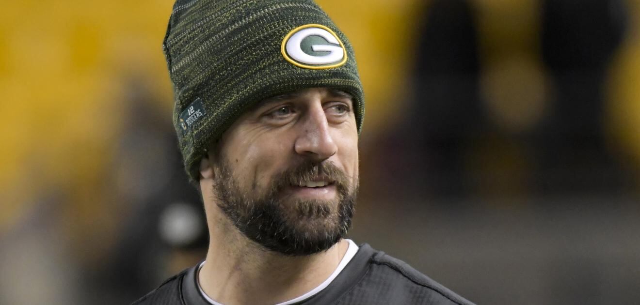 Aaron Rodgers, quarterback de Green Bay Packers, en el penúltimo capítulo de la serie Game of Thrones