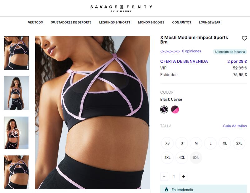 El conjunto Savage x Fenty que luce Ángela Aguilar / Captura de pantalla