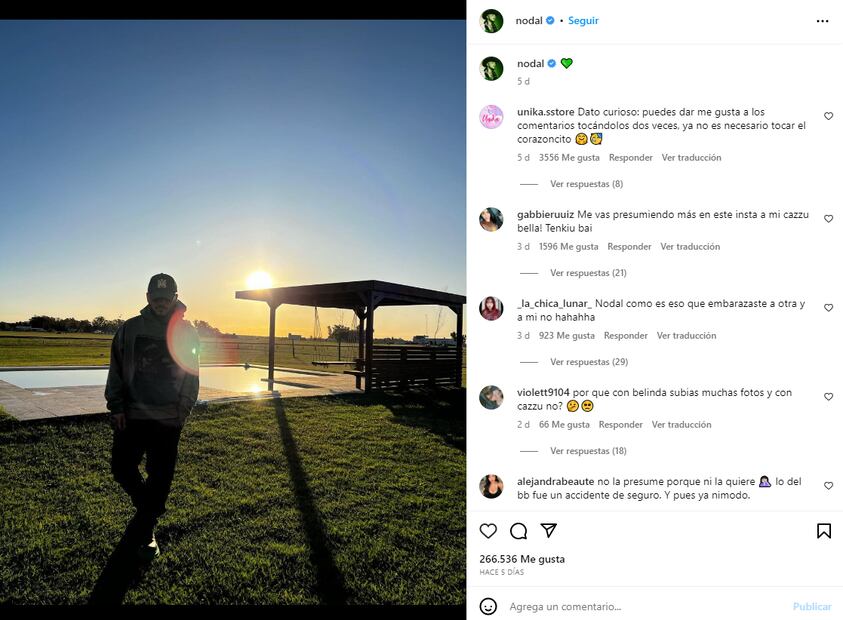 Así es el casoplón donde Christian Nodal y Cazzu formarán una familia en Argentina