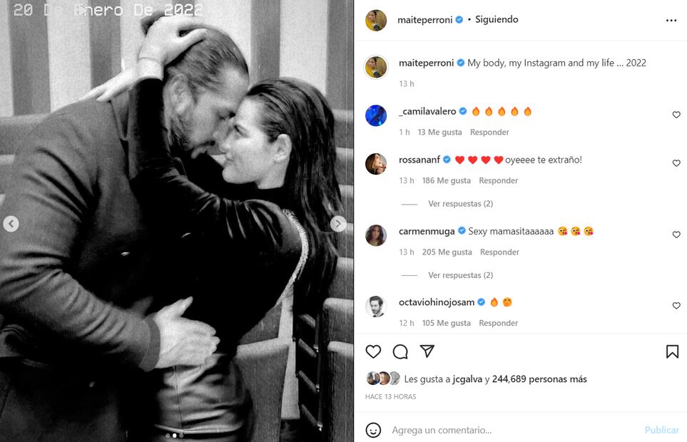 "My body, my Instagram", Maite Perroni, tan sensual como nunca 